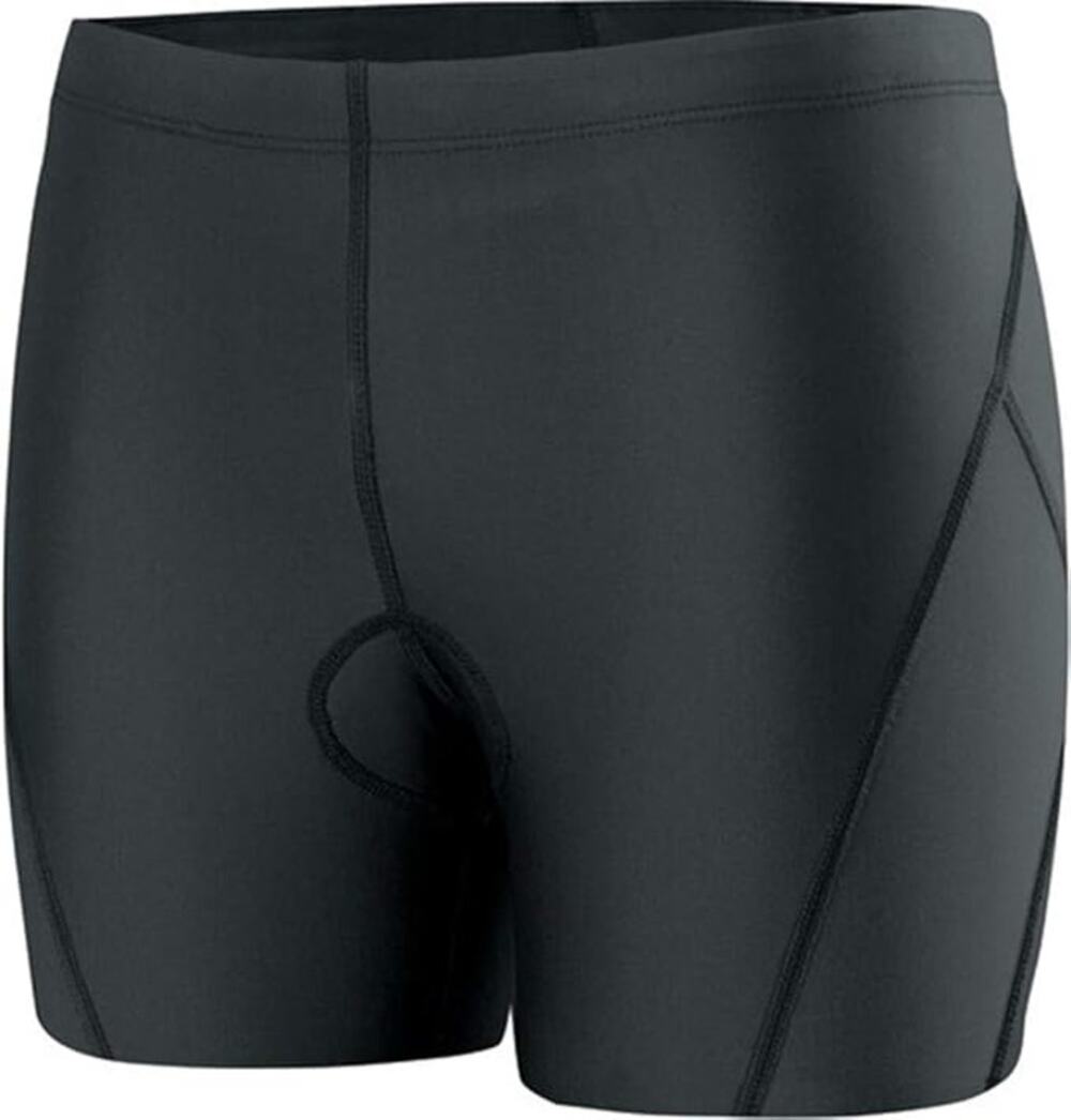 Nike Triathlon Shorts 4" Padded UPF Pockets Reflective Wicking Black S